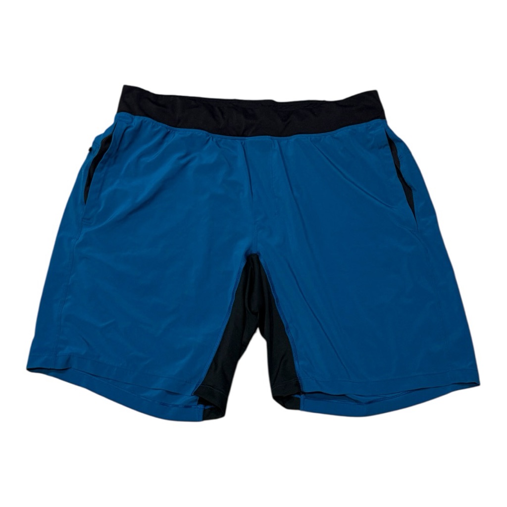 Lululemon T.H.E. Linerless 9" Blue Shorts Lm7y48s Men’s Sz Xl